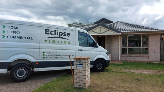 Dark tint installed to the master bedroom, second bedroom and sliding doors giving great daytime privacy and stopping 73% solar energy, 99% UV and 93% glare coming with a manufacturer backed lifetime warranty 
#eclipsetinting #eclipsetintingbrisbane #hometinting #hometintingbrisbane #windowtinting #windowtintingbrisbane